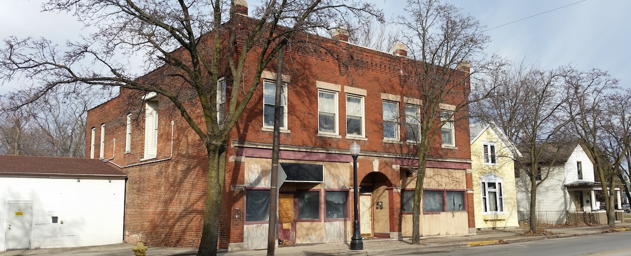 Historic Brick Building For Sale on Broadway Scheerer McCulloch Indiana Auctions, Real